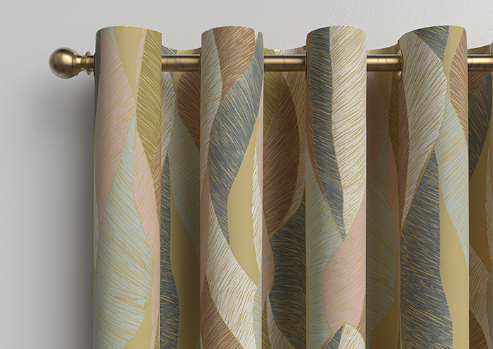 Anthurium, Caramel - Made to Measure Curtains - Image 12